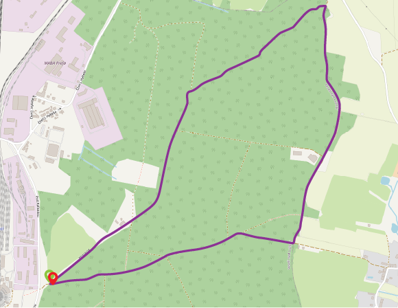 Běh na Klobasné 10,2 km